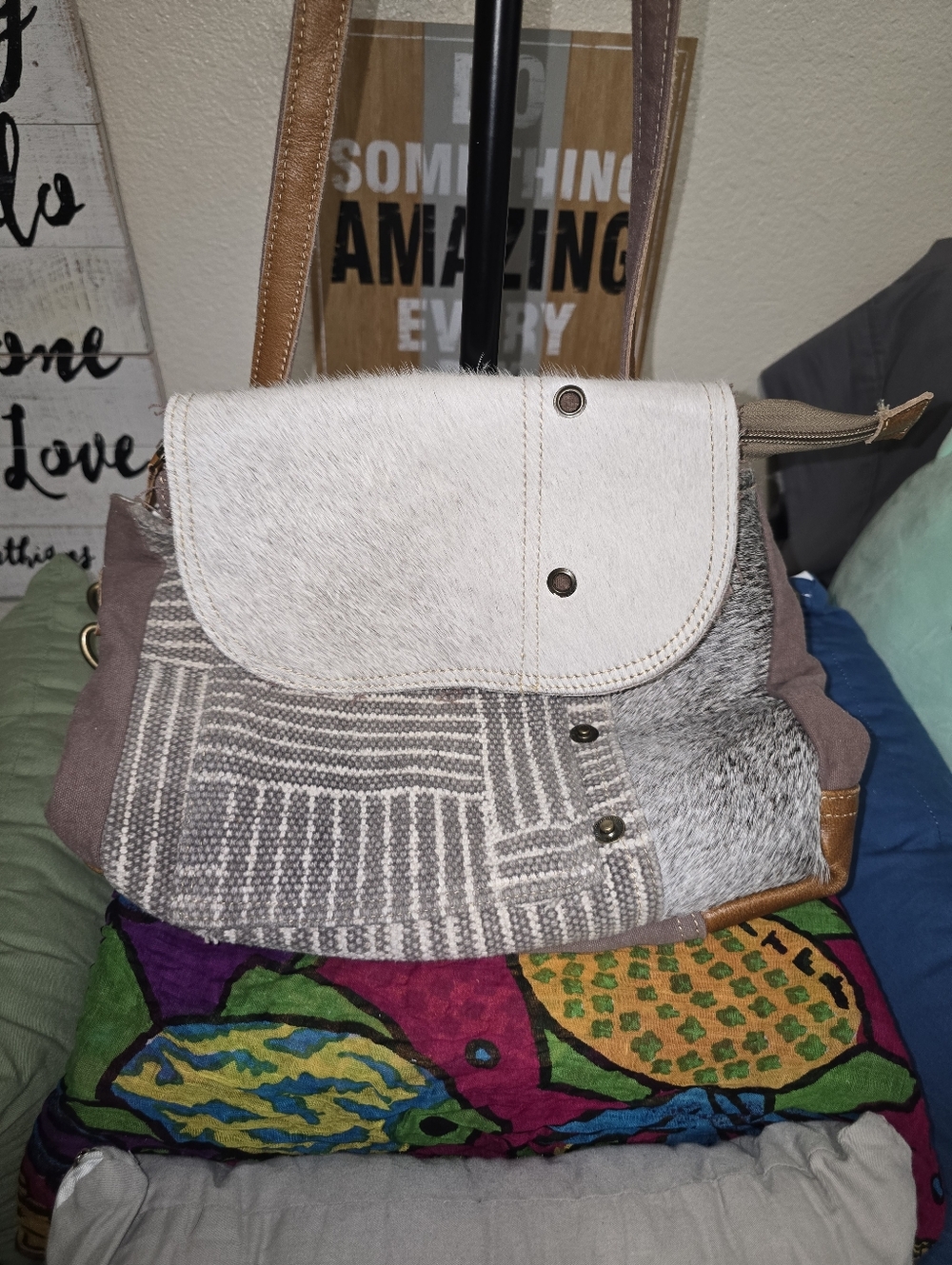 Myra Bag Bundle - (2) Boho Tapestry Shoulder Bags - Picture 9 of 14